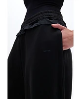 Nocturne Women's Wide-Leg Pants with Elastic Waistband