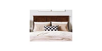 Slickblue Traditional Style Headboard in Wood Finish