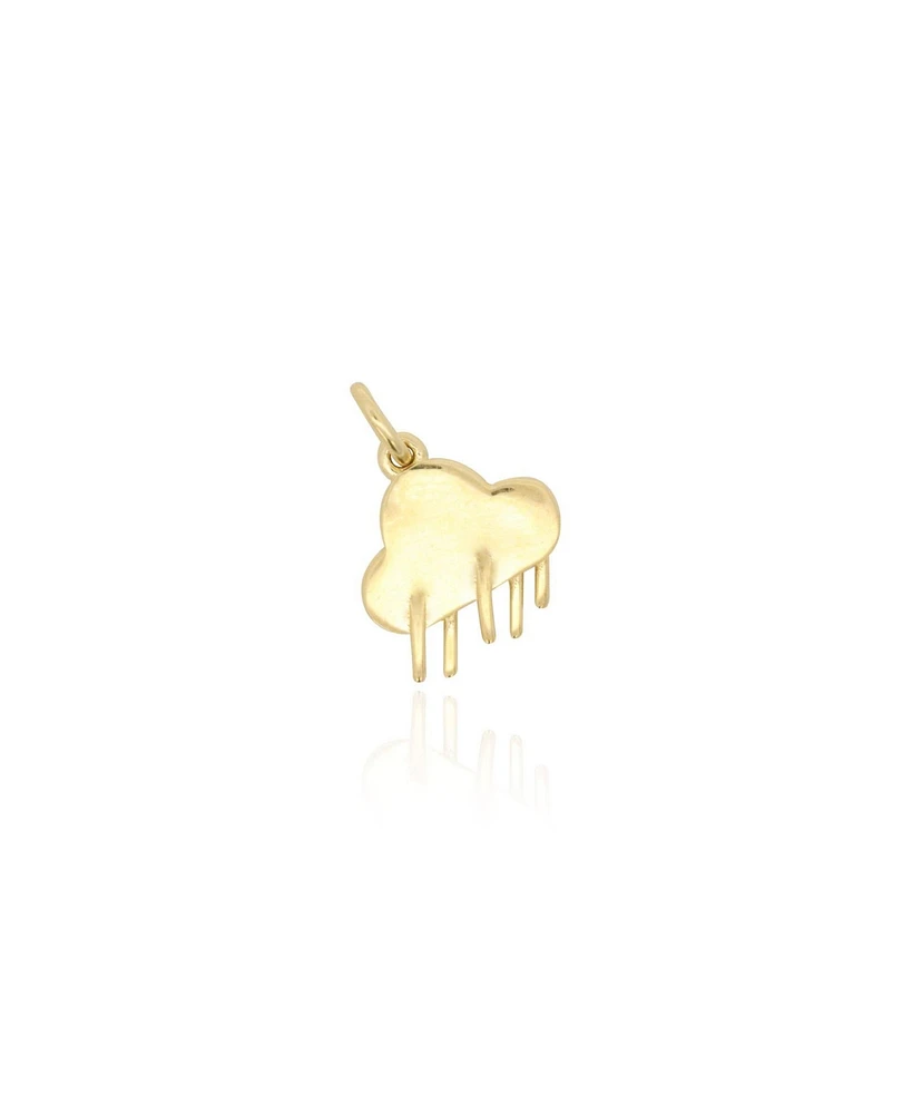 The Lovery Mini Gold Rain Charm 14K Gold