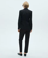 Mango Women's Straight Suit Pants