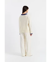 Chinti & Parker Admiral Wool Cashmere Cardigan