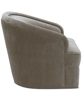 Lelina Fabric Swivel Chair, Exclusively at Macy's