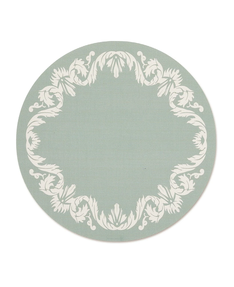 Chilewich Martha Stewart Scroll Round Placemat