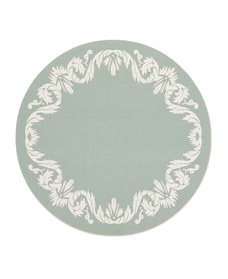 Chilewich Martha Stewart Scroll Round Placemat