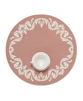 Chilewich Martha Stewart Scroll Round Placemat