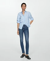 Mango Women's Newisa Medium Rise Skinny Jeans
