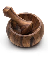 Ironwood Acacia Wood 5.75" Mortar and Pestle