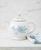 Fiesta Botanical Floral 44 oz. Covered Teapot