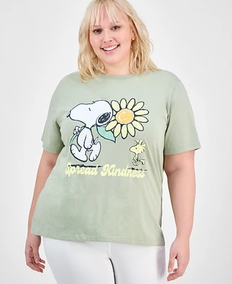 Grayson Threads, The Label Trendy Plus Snoopy Graphic Tee
