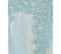 Say Yes Juniors' Strapless Embellished Ballgown, Created for Macy's