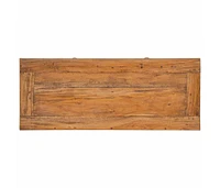Sideboard Solid Mahogany Wood 29.5"x11.8"x25.6"