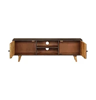 Tv Stand Solid Wood Mango 55.1"x11.8"x17.7"