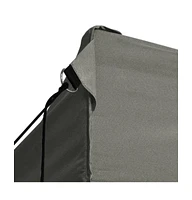 Foldable Tent Pop-Up 9.8'x14.8' Anthracite