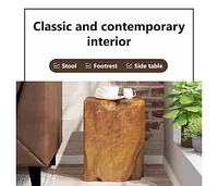 Stool Solid Teak Wood