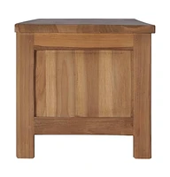 vidaXL Tv Stand 59.1"x11.8"x11.8" Solid Wood Teak