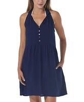 Raviya Women's Solid Sundress Cover-Up