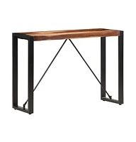 Console Table 43.3"x13.8"x29.9" Solid Sheesham Wood