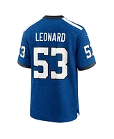 Nike Men's Shaquille Leonard Royal Indianapolis Colts Indiana Nights Alternate Game Jersey