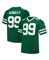 Nike Men's Will McDonald Iv Legacy Green New York Jets Team Game Jersey