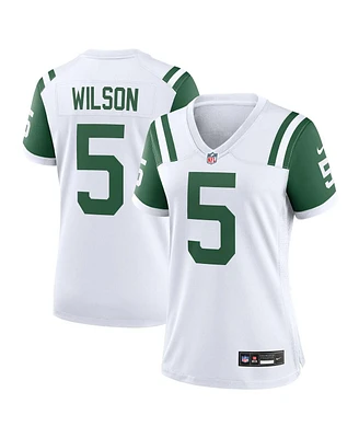 Nike Women's Garrett Wilson White New York Jets Classic Alternate Game Jersey