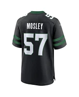 Nike Men's C.j. Mosley Legacy Black New York Jets Alternate Game Jersey