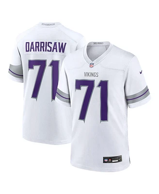 Nike Men's Christian Darrisaw White Minnesota Vikings Alternate Game Jersey