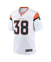 Nike Men's Jaleel McLaughlin White Denver Broncos Game Jersey