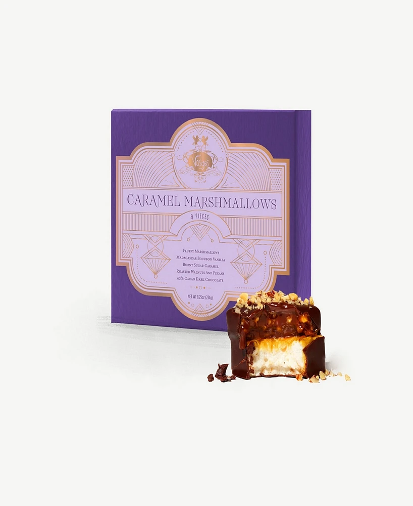 Vosges Haut-Chocolat Caramel Marshmallows, 9 Piece