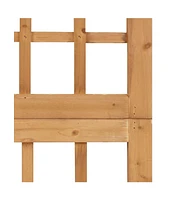 vidaXL 5-Panel Room Divider/Trellis Solid Fir Wood 79.3"x70.9"