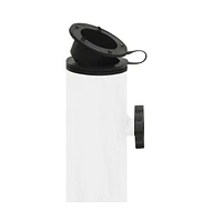 Umbrella Base White 15.7"x15.7"x12.6" Cast Iron