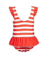 Sesame Street Toddler Girls Elmo One Piece Bathing Suit Dress