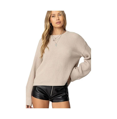 Edikted Women's Marleen Oversized Knit Sweater