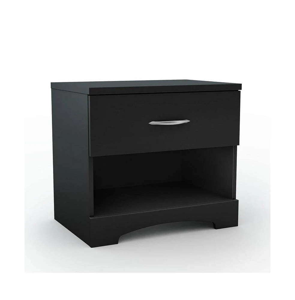 Slickblue Modern 1 Drawer Nightstand End Side Table Storage