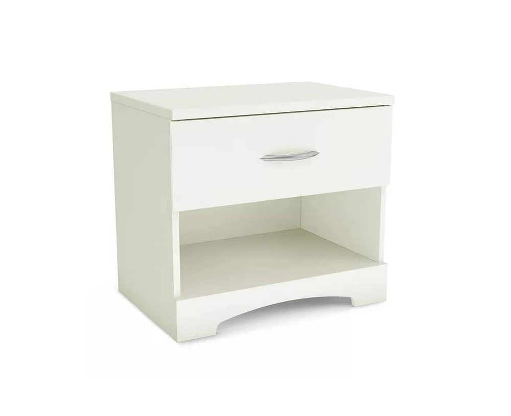 Slickblue Modern 1 Drawer Nightstand End Side Table Storage