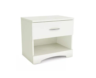 Slickblue Modern 1 Drawer Nightstand End Side Table Storage