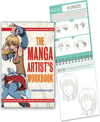 The Manga Artist's Workbook- Easy-to-Follow Lessons for Creating Your Own Characters by Christopher Hart