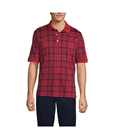 Lands' End Men's Tall Short Sleeve Cotton Supima Polo Shirt