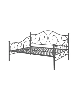 Slickblue Metal Daybed Frame Contemporary Design Day Bed