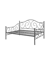 Slickblue Metal Daybed Frame Contemporary Design Day Bed