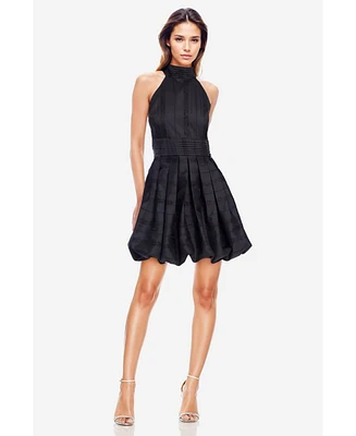 Women's The Finley | Black Tuxedo Mini Cocktail Dress