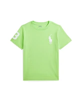 Polo Ralph Lauren Toddler and Little Boys Big Pony Cotton Jersey Tee