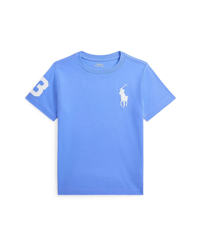 Polo Ralph Lauren Toddler and Little Boys Big Pony Cotton Jersey T-Shirt