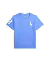 Polo Ralph Lauren Toddler and Little Boys Big Pony Cotton Jersey T-Shirt