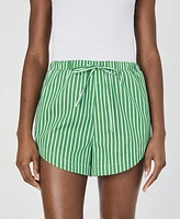 French Connection Women's Alexis Cotton Drawstring Shorts