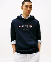 Tommy Hilfiger Men's Embroidered Nautical Flag Sweatshirt