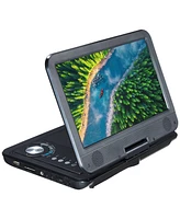 Impecca 10.1” Portable Dvd Player with Swivel Screen and Usb/Sd Slots, Black