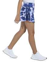 adidas Big Girls Detached Waistband Printed 3-Stripe Flounce Skort