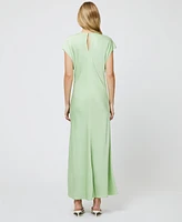 French Connection Women's Ennis Satin Column Maxi Dress