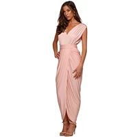 Pia Gladys Perey Women's Machine Washable Wrinkle Free None Iron Sheath Boat Neck Dress