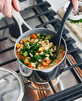 GreenPan Valencia Pro Stainless Steel 1.66-Qt. Saucepan with Lid